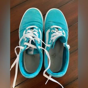 Turquoise Vans